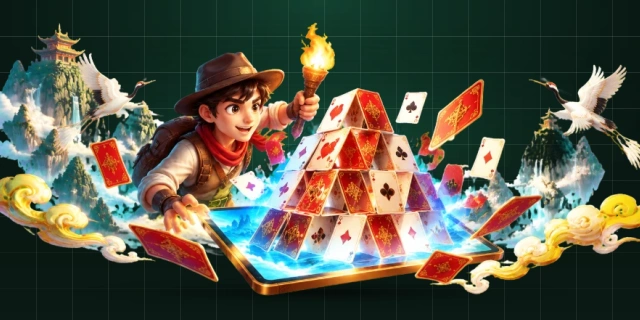 金字塔接龙